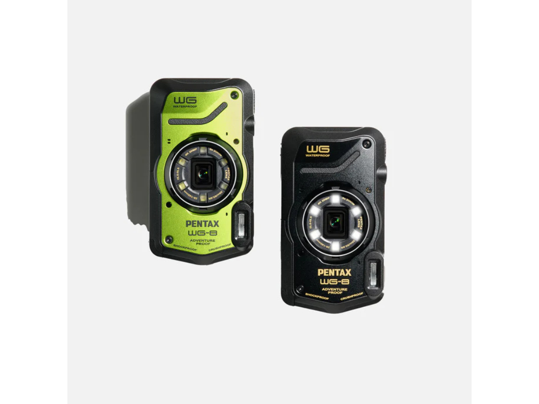 Pentax WG-8 Waterproof Digital Camera, 20 MP, 5X Zoom, 4K Video Pentax WG-8 Waterproof Digital Camera, 20 MP, 5X Zoom, 4K Video